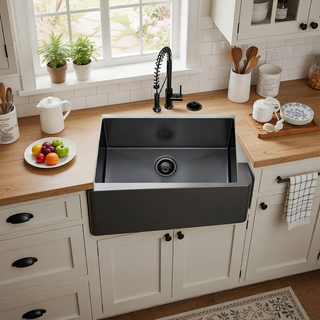 Sunvega 16 Gauge T304 Stainless Steel Undermount Kitchen Sink with Drain Assembly