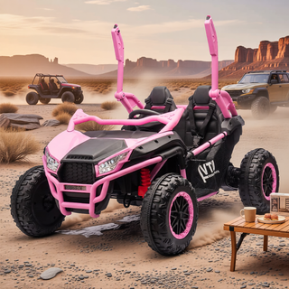 Sunvega 24V Two-Seater Kids UTV with Parent Remote Control 400W High Power