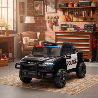 Sunvega Licensed Dodge RAM 3500 Kids Ride On Truck with Remote Control and LED Headlights