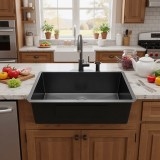 Sunvega 16 Gauge T304 Stainless Steel Undermount Kitchen Sink with Drain Assembly