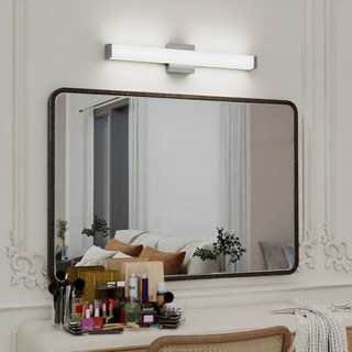 Sunvega 41 Inch LED Vanity Light Bar with Matte Black Finish for Bathroom Mirror