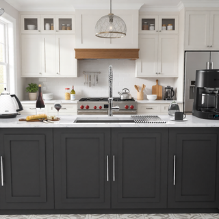 Sunvega 32x19 Inch Undermount Kitchen Sink with Superior Drainage and Soundproofing