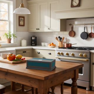 Sunvega 32x19 Inch Undermount Kitchen Sink with Superior Drainage and Soundproofing