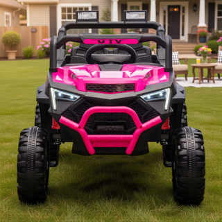 Sunvega 24V 400W Kids Electric UTV with Parent Remote Control and Four-Wheel Suspension