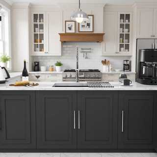 Sunvega 32x19 Inch Undermount Kitchen Sink with Superior Drainage and Soundproofing