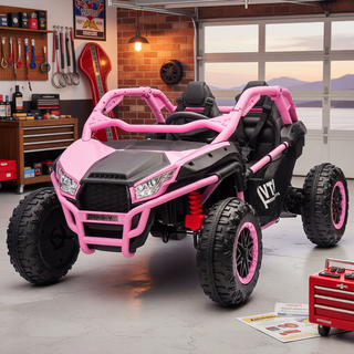 Sunvega 24V Two-Seater Kids UTV with Parent Remote Control 400W High Power