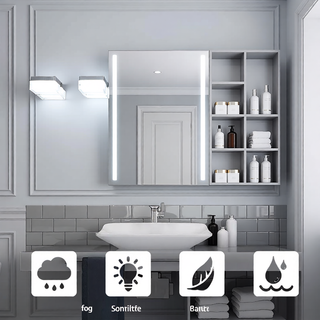Sunvega Exclusive Original Design 4 Lights Bathroom Vanity Fixture in Matt Black