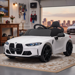 Sunvega BMW M4 24V Kids Ride On Toy Car With Remote Control And Music Playback
