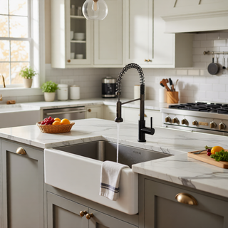 Sunvega 16 Gauge T304 Stainless Steel Undermount Kitchen Sink with Drain Assembly