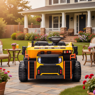 Sunvega 24V Two-Seater Kids Electric Ride On Car with Remote Control and Music