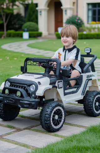 Sunvega 12V Kids Ride On Car with Parent Remote Control and LED Lights