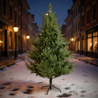 Sunvega 9FT Pre-Lit Artificial Christmas Tree with 500 LED Lights and 2580 Branch Tips