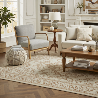 Sunvega Super Soft Plush Polyester Shag Area Rug for High-Traffic Areas