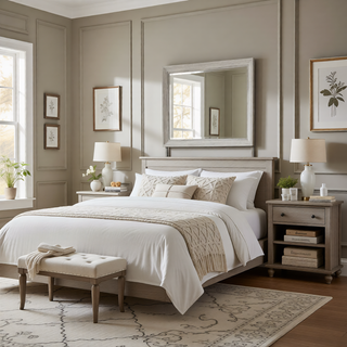 Sunvega Contemporary Dresser with Spacious Drawers and Geometric Design Legs
