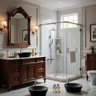 Sunvega 32x24 Inch IP54 Waterproof Anti-Fog LED Bathroom Vanity Mirror