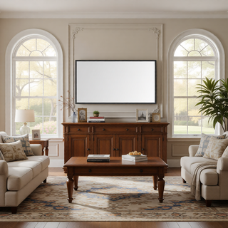 Sunvega Metal Framed Rectangle Bathroom Mirror with Anti-Rust Frame and Clear Reflection