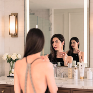 Sunvega 32x24 Inch IP54 Waterproof Anti-Fog LED Bathroom Vanity Mirror