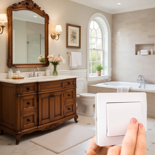Sunvega 32x24 Inch IP54 Waterproof Anti-Fog LED Bathroom Vanity Mirror