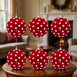 Sunvega Weathered Finish Iron Snowflake Hanging Ball Ornaments for Holiday Decor