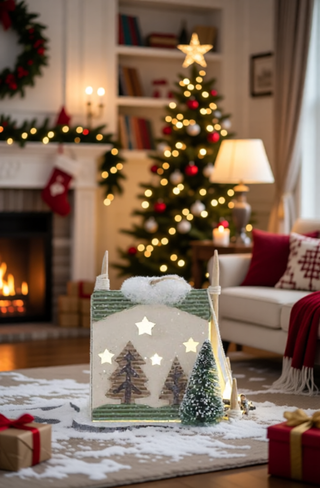 Sunvega Weathered Finish Iron Snowflake Hanging Ball Ornaments for Holiday Decor