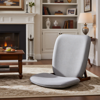Sunvega Mid-Century Upholstered Dining Chairs with Rubberwood Frame in Walnut and Charcoal