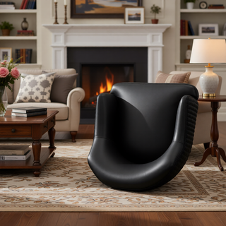 Sunvega Modern Taupe Dining Chair with Gold Legs and Leatherette Upholstery for Dining Room