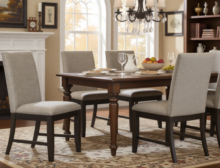 Sunvega Traditional Style Wood Framed Bench with Nailhead Trim and Rustic Brown Finish
