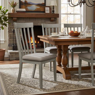 Sunvega Gray Fabric Upholstered 1pc Bench with Wood Frame for Dining Room