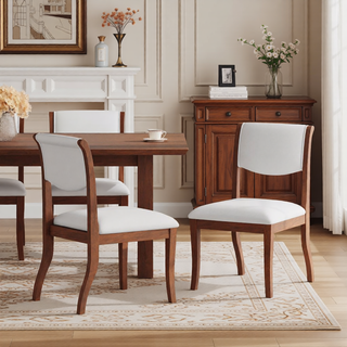 Sunvega Premium Oak Round Dining Table with Pedestal Base for 2-4 Seaters