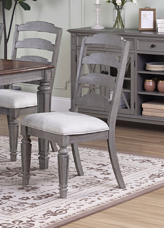 Sunvega Light Grey Contemporary Style Cushion Seat Dining Bench for Comfort