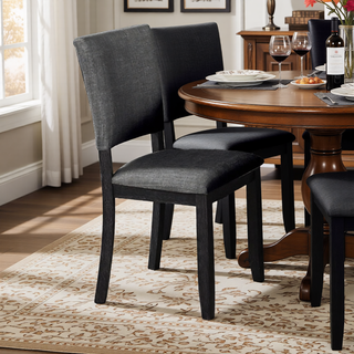 Sunvega Transitional Natural Tone Rubberwood Dining Table with Trestle Base