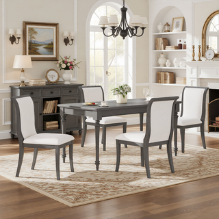 Sunvega Premium Oak Round Dining Table with Pedestal Base for 2-4 Seaters