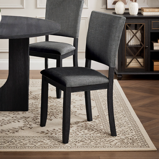 Sunvega Transitional Natural Tone Rubberwood Dining Table with Trestle Base