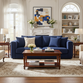 Sunvega Modular Cloud Couch Sofa with Removable Cushion Covers for Living Room
