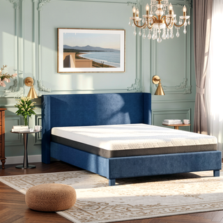 Sunvega Queen Medium Firm Mattress with Phase Change Cooling Cover and Gel Memory Foam