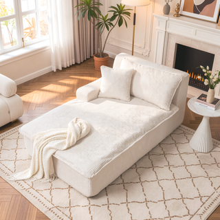 Sunvega Oversized Sleeper Chair with Reversible Armrests in Box for Living Room
