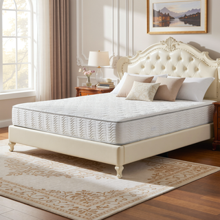 Sunvega 9 in. Full Size Pocket Coil Spring Mattress with Pressure Relief and Low Motion Transfer