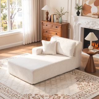 Sunvega Oversized Sleeper Chair with Reversible Armrests in Box for Living Room