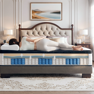 Sunvega 12 Inch Twin XL Memory Foam Hybrid Mattress with Cool Breathable Cover and Edge Support