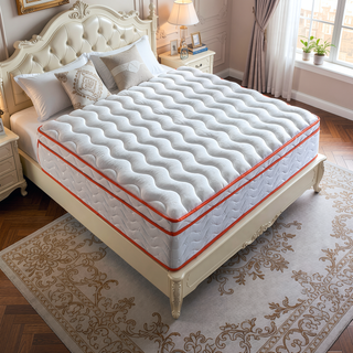 Sunvega 12 Inch Hybrid Memory Foam and Pocket Spring Mattress with Medium Firm Support