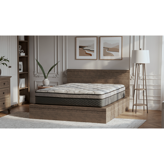 Sunvega Hybrid 12 Inch Medium Firm Queen Mattress with Pocketed Coils