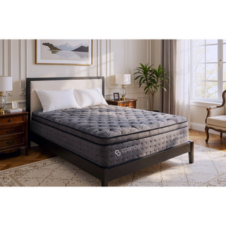 Sunvega Premium Bed with Pocket Innerspring and Memory Foam Encased Core