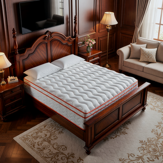 Sunvega King Size 10 Inch Hybrid Mattress with Memory Foam and Pocket Springs