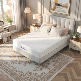 Sunvega 6 Inch Full Size Medium Firm Memory Foam Mattress for Stomach Sleepers