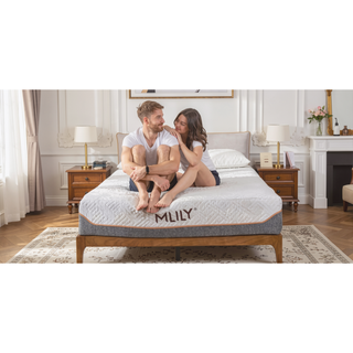 Sunvega 11.5" King Medium Hybrid Luxury Mattress with Cooling Gel Memory Foam