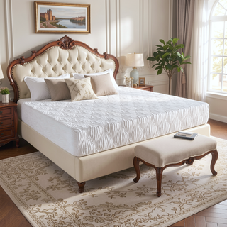 Sunvega Gel Infused Memory Foam Mattress for Cool Sleep with High-Density Extra Firm Support