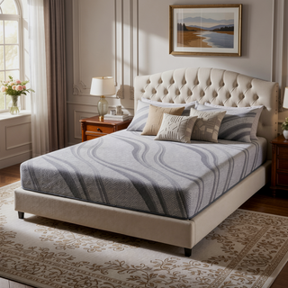 Sunvega Ultra Cooling Responsive Gel Memory Foam Firm Feel Mattress Twin XL