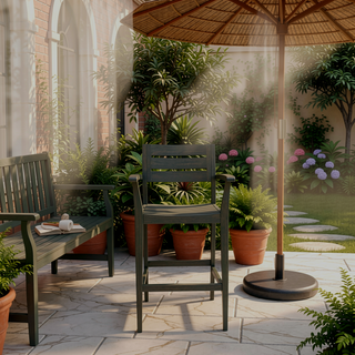 Sunvega Sleek Outdoor Barstool for Adding Summertime Feeling to Your Home