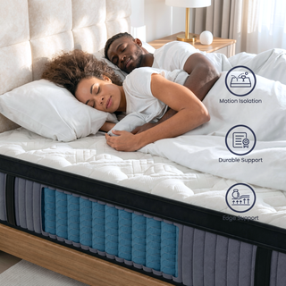 Sunvega King Hybrid Mattress with Cooling Memory Foam and Pocket Springs