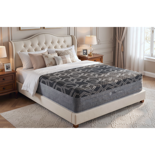 Sunvega 14" Queen Size Ultra Plush Mattress with Cooling Ice Cover and Copper Gel Infusion